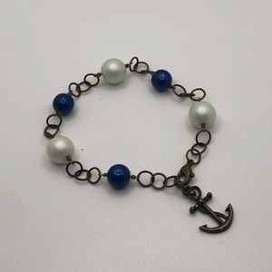 Anchor Charm Bracelet